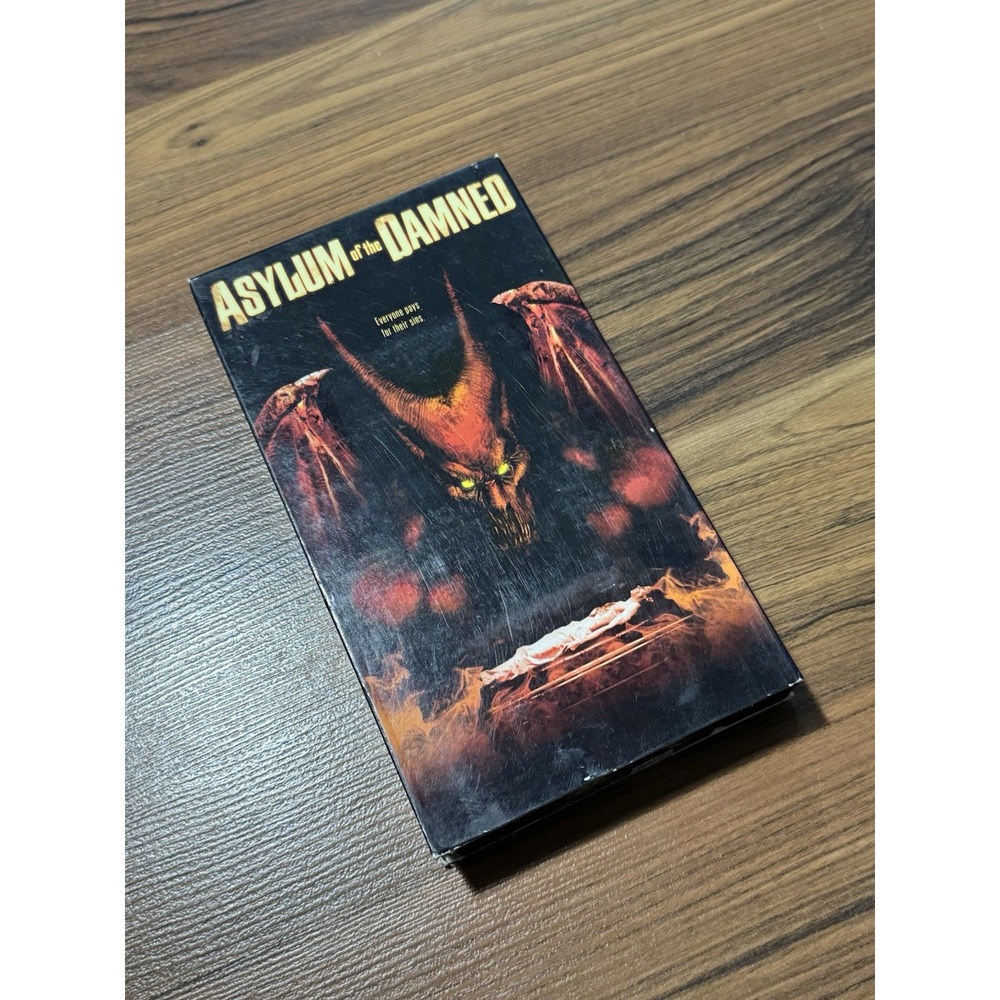 Asylum of the Damned VHS 2004 Bruce Payne, Tracy Scoggins Tape Horror